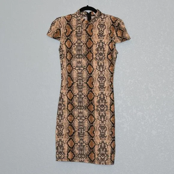 I.AM.GIA. Viper Aoki Snakeskin Print Dress - Picture 5 of 7